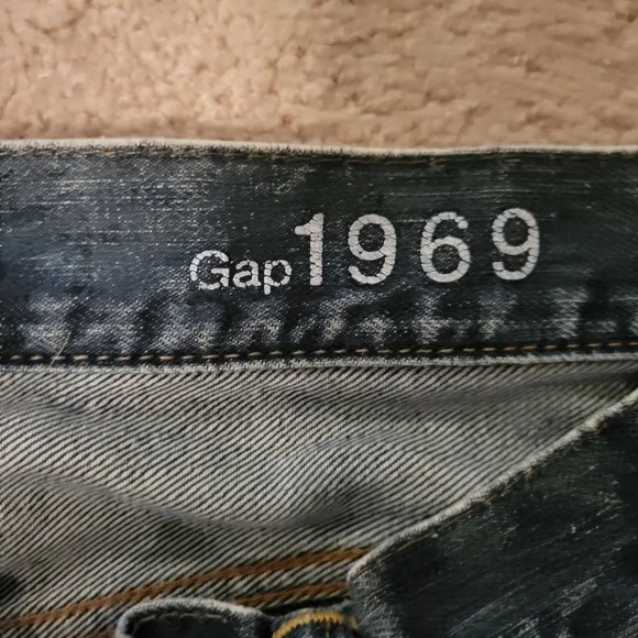 GAP Men's Indigo Straight Jeans - Picture 2 of 3
